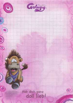 Hab dich ganz doll lieb!